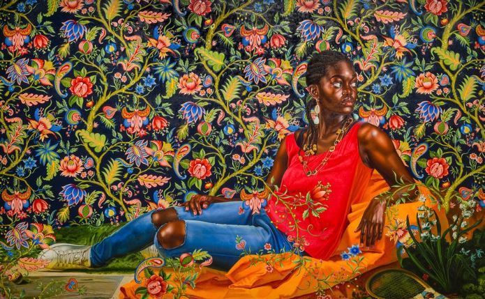 Kehinde's Painting - The Death of Hyacinth